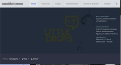 Desktop Screenshot of nascidodenovo.org